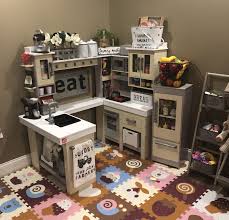 Step 2 Grand Walk In Wood Kitchen Set Kids Play Kitchen Toy Rooms Playroom