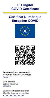 This means additional identification, for example a passport or id card, will be required when the certificate is presented. 2