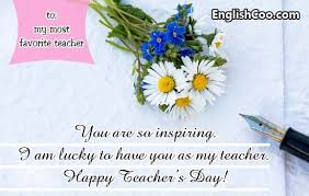 Terima kasih guruku yang telah memberiku berjuta pengalaman hidup dan berjuta ilmu pengetahuan. Ucapan Selamat Hari Guru Dalam Bahasa Inggris Happy Teachers Day Menyentuh Hati Englishcoo