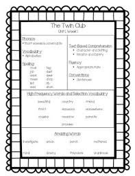 2nd Grade Reading Street Weekly Skills Sheets by Hannah Parton