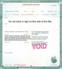 Problems arise when you have no car loan or you have equity above the amount of the exemption. Missouri Title Processing Information