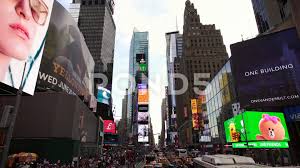 Moving Glide Shot Of Iconic Times Square In Manhattan New York City Nyc Usa Stock Footage Ad Iconic Times Square Manhattan New York New York City Manhattan