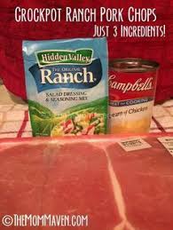 Crockpot Ranch Pork Chops Recipe Food Recipes Crockpot Dishes Crockpot Recipes