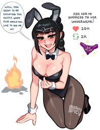 Shadowheart :: Baldurs Gate 3 :: Baldurs Gate :: games :: BlushyPixy ::  artist :: Bunnysuit :: game ero - JoyReactor