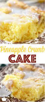 Easy Pineapple Crumb Cake Recipe Crumb Cake Recipe Desserts Easy Desserts