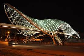 Bridge Of Peace Tbilisi Georgia Architecture House Design Sydney Opera House