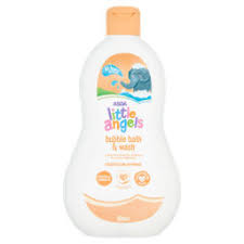 This foldable baby bath tub conforms to most sinks with its flexible foam design. Asda Little Angels Bubble Bath Wash Asda Groceries