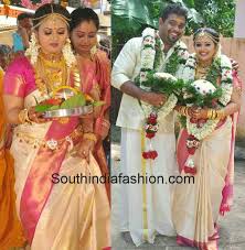 Thiruvananthapuram — television actress saranya sasi who battled cancer for nine years, succumbed to covid, said industry sources aug. Saranya Sasi Wedding South India Fashion