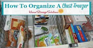 Get your frozen food sorted, and make life simple in the process. Organizing A Chest Freezer Ideas Solutions