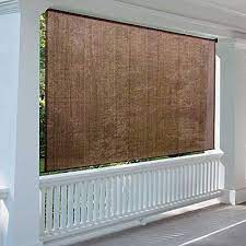 Patio/porch/balcony shade and privacy panels with view. Roll Up Solar Shade Window Shades Porch Curtains Patio Shade Apartment Patio