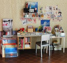 Art studio room studio table art studio design art studio at home plein air easel drawing desk art studio organization small space interior design funky furniture. Art Studio 1 Chair And Table Right Side Are By Minimagi Flickr