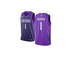 Check out our phoenix suns jersey selection for the very best in unique or custom, handmade pieces from our sports & fitness shops. Devin Booker Men S Phoenix Suns 1 Authentic Purple City Edition Jersey