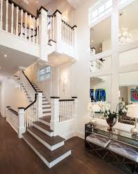 Quality stair treads, risers and railings are the perfect accent to your rustic home. Solid Oak Straight Stair With Painted Riser Stairs Spindles Railings