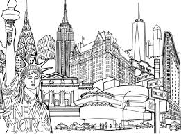 The smurfs 2 coloring pages for kids new coloring pages smurfs. New York City Coloring Pages For Kids