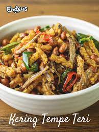 Resep Kering Tempe Teri Recipe Resep Tempe Tempe Tumis