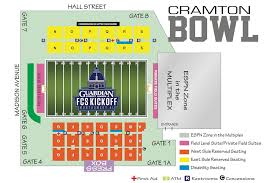 Stadium Map Guardian Credit Union Fcs Kickoff Montgomery