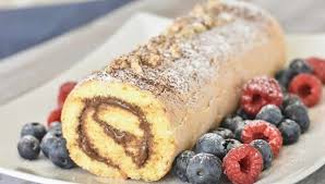 Decouvrez Comment Realiser Tres Facilement Un Delicieux Roule Au Nutella Thermomix Un Gateau Qui Fait Partie De En 2020 Gateau Roule Nutella Roule Au Nutella Nutella