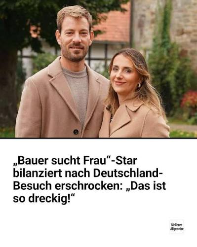 2017 zog „Bauer sucht Frau“-Star Anna Heiser nach Namibia, 2025 ging die  Familie nach Polen. Bei einer kurzen Rückkehr in die einstige Heimat  Deutschland gab die 36-Jährige nun entsetzt zu Protokoll: „Was