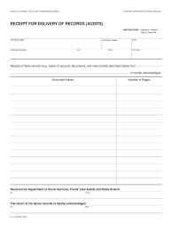 delivery receipt form 2 free templates in pdf word excel download