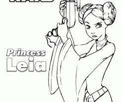 Download Free Printable Princess Leia Coloring Page Novocom Top
