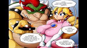 Peach and bowser hentai