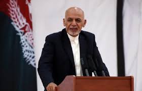 Afghan president ashraf ghani addresses the nation in a message in kabul, afghanistan. Vb8eyvvlmth27m