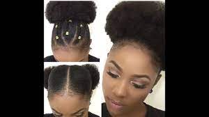 Mermaid hair, makeup, clothes, accessories … it's all trending. 3 Easy 5 Minute Hairstyles Short Natural Hair Youtube