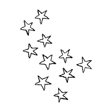 Bye Liked On Polyvore Star Doodle Star Overlays Star Clipart