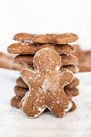 Vegan Gingerbread Cookies Oil Free Gluten Free Recipe Vegan Gingerbread Cookies Vegan Gingerbread Gingerbread Cookies