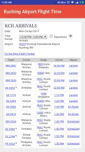 How long does it take to fly from kuala lumpur to kuching? Kuching Airport Flight Time For Android Apk Download