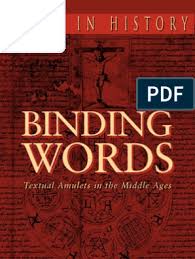 Letters can be mixed/scrambled and swapped together to get 1 or more words (but sometimes none exists in the dictionary). Skemer Don Binding Words Textual Amulets In The Middle Ages Amulet Cultural Anthropology