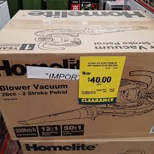Not sure how long it will run but. Tas Homelite 2 Stroke Blower Vac 40 Was 95 Bunnings Devonport Ozbargain