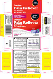 Junior Strength Pain Reliever Tablet Chewable Valu