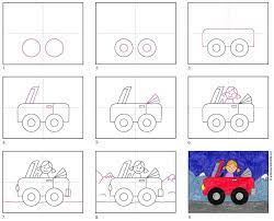 Animate 3d characters for games, film, and more. How To Draw A Cartoon Car Art Projects For Kids