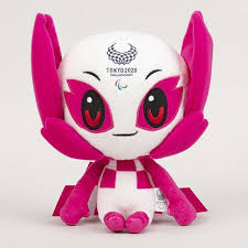 New 2020 Tokyo Paralymic Olympic Official Mascot Plush Doll M Pink Limited Japan 2020tokyoolympic Olympic Mascots Plush Dolls Mascot