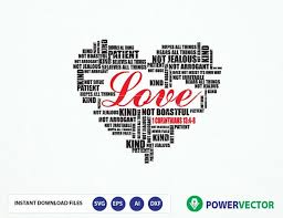 It does not envy, it does not boast, it is not proud. Bible Verse Svg 1 Corinthians 13 4 8 Love Is Patient Love Is Kind Love Never Fails Scripture Typography Word Art Design 63920 Svgs Design Bundles
