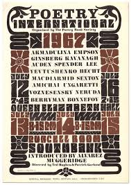 Broadside]: Poetry International 1967: Organized by the Poetry Book Society  by HUGHES, Ted: Fine Unbound (1967) | Between the Covers-Rare Books, Inc.  ABAA