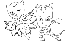 In this website, you will find beautiful printable pj masks coloring pages for your kids. Pj Masks Coloring Pages