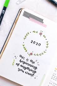 Students talk about the benefits, including creativity and reducing stress. 2020 Bullet Journal Spread Discovered By Crazylaurablog