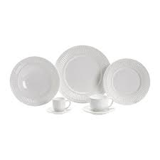 Porto brasil aparelho de jantar 30 peças roma branco. Aparelho De Jantar Roma 42 Pecas Porto Brasil Camicado