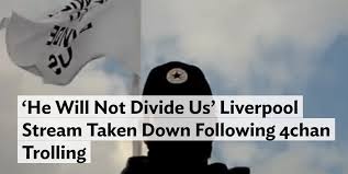 A smaller drone tried to light the flag on fire.) i believe it was in january 2017 the day donald trump was inaugurated that the actor shia labeouf (the guy from transformers) and 2 others created an installation with the flag he will not divide us. 4chan Does It Again Album On Imgur