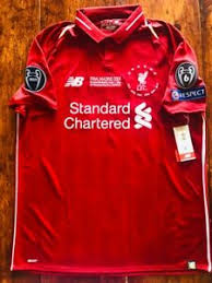 Rep your team in the mens liverpool jersey 20/21.the liverpool kit 100% is made by recycled polyester, highly breathable fabric helps keep sweat off your skin. 2018 19 New Balance Liverpool Champions League Commemorative Embroidered Home Ebay