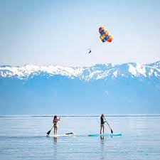 Top lake tahoe (california) parasailing & paragliding activities: Parasailing Lake Tahoe Parasailing How To Go Parasailing In Tahoe