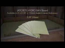 Hydro Ban Pre Sloped Shower Pan Board And Grate Installation Video Youtube Shower Pan Shower Mosaic