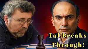 Tal Breaks Through the Second Rank and Converts a Precise Endgame Attack