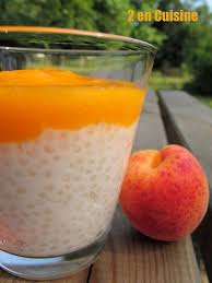 Verrines Perles Du Japon Coco Et Coulis D Abricot Sans Sucre 2 En Cuisine Recette Tapioca Perle Du Japon Recette Noix De Coco