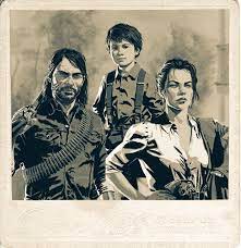The Marston Family Red Dead Redemption Art Red Dead Redemption Ii Red Dead Redemption