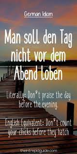 27 Hilarious Everyday German Idioms And Expressions German Language Learning German Language German Phrases