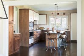 white and walnut kitchen cabinets steal