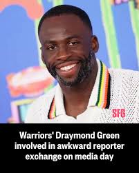 In his own way, Draymond Green is already in midseason form. Read more  below...